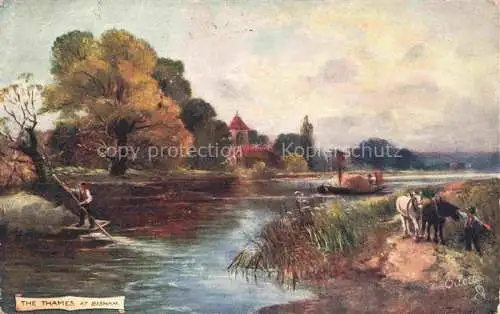 AK / Ansichtskarte  Bisham_Cookham_Berkshire_UK The Thames Kuenstlerkarte