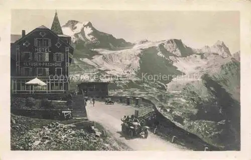 AK / Ansichtskarte  Klausenpass_1948m_UR Hotel Klausen Passhoehe mit Scheerhorn und Windgaelle