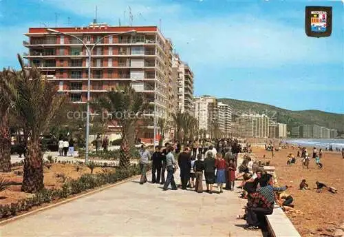 AK / Ansichtskarte  Cullera_Valenciana_ES Paseo Maritima y playa