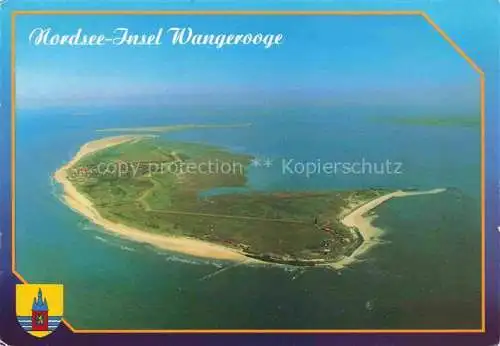 AK / Ansichtskarte  WANGEROOGE_Wangeroog_Nordseebad Fliegeraufnahme