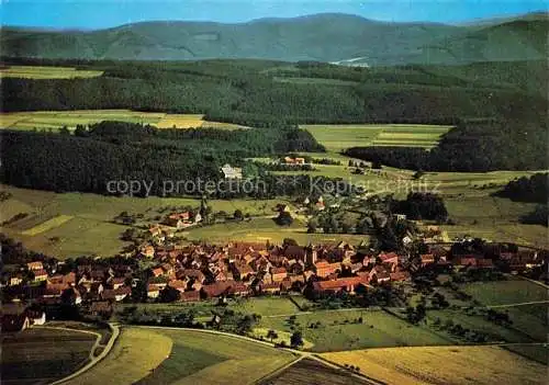 AK / Ansichtskarte  Voehl_Edersee Fliegeraufnahme