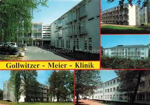 AK / Ansichtskarte  BAD_OEYNHAUSEN Gollwitzer Meier Klinik Teilansichten