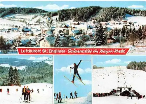 AK / Ansichtskarte  St_Englmar Panorama Skiparadies zwischen Proeller und Predigtstuhl