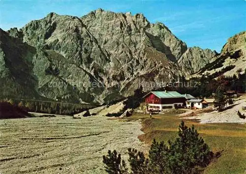 AK / Ansichtskarte  Wimbachgriesalm_Berchtesgaden mit Hochkalter Massiv