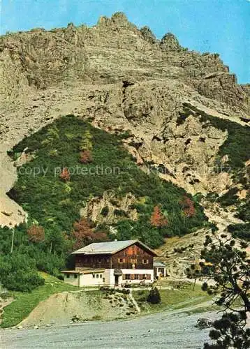 AK / Ansichtskarte  Wimbachgriesshuette_1327m_Hochkalter mit Griesspitze