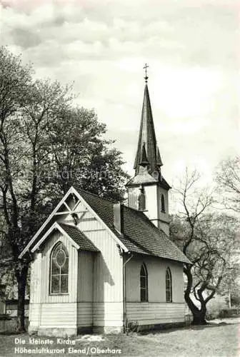 AK / Ansichtskarte  Elend_Harz Die kleinste Kirche