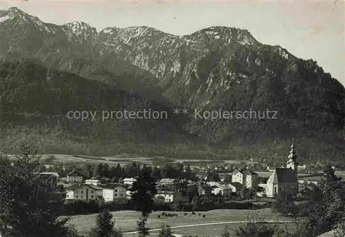 AK / Ansichtskarte  Grossgmain mit Lattengebirge und Predigtstuhl