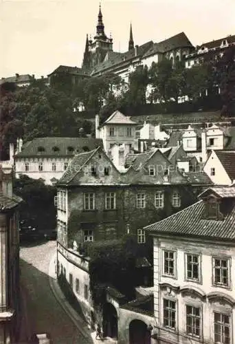 AK / Ansichtskarte  PRAHA_Prag_Prahy_Prague Kleinseite und Prager Burg Hradcany