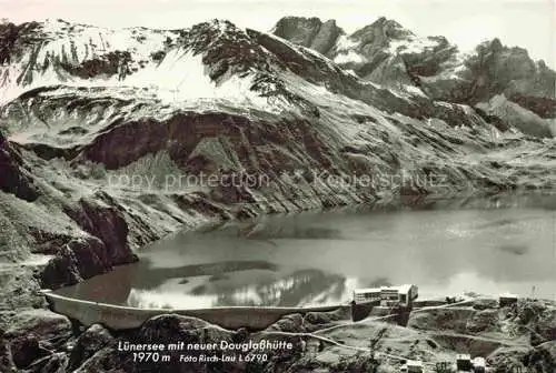 AK / Ansichtskarte  Luenersee_1969m_Vorarlberg_AT mit neuer Gouglasshuette