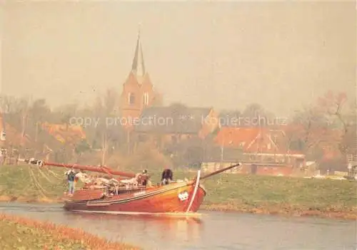 AK / Ansichtskarte  Amdorf_Ostfriesland Die Leda