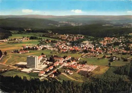 AK / Ansichtskarte  Schoemberg_Schwarzwald Fliegeraufnahme mit Berufsfoerderungswerk mit Hochhaus auf dem Buehl