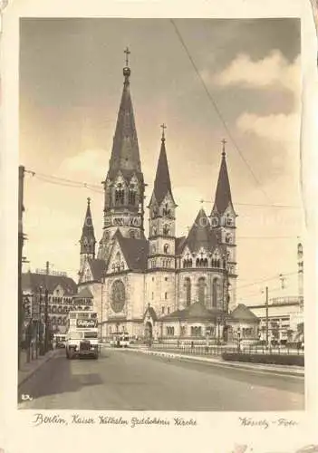 AK / Ansichtskarte  BERLIN Kaiser Wilhelm Gedaechtniskirche