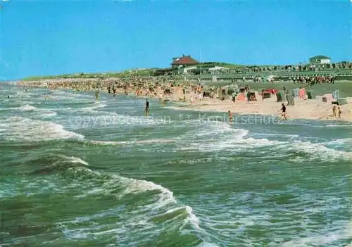 AK / Ansichtskarte  NORDERNEY_Nordseebad Strand Fliegeraufnahme