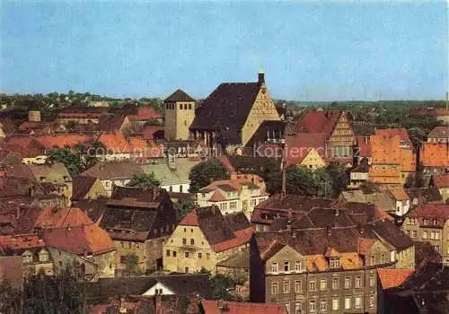 AK / Ansichtskarte  Freiberg__Sachsen Domviertel Fliegeraufnahme