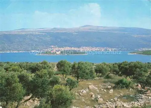 AK / Ansichtskarte  Punat_Otok_Kosljun_Croatia Panorama