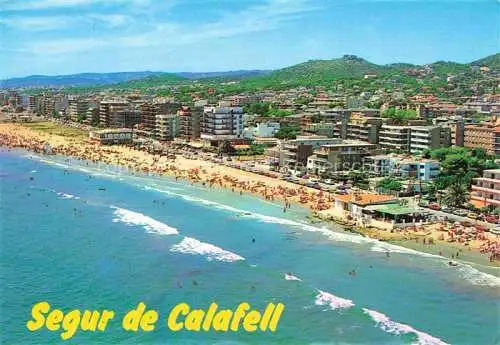 AK / Ansichtskarte  Segur_de_Calafell_Tarragona_ES Fliegeraufnahme