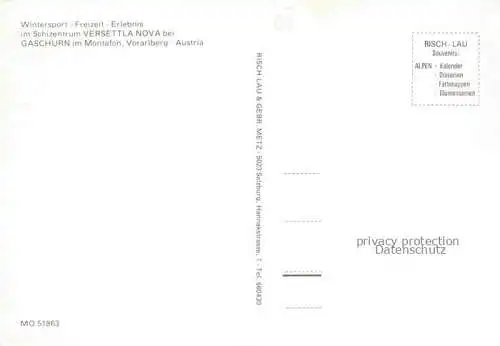 AK / Ansichtskarte  Gaschurn_Vorarlberg Schizentrum Versettla Nova