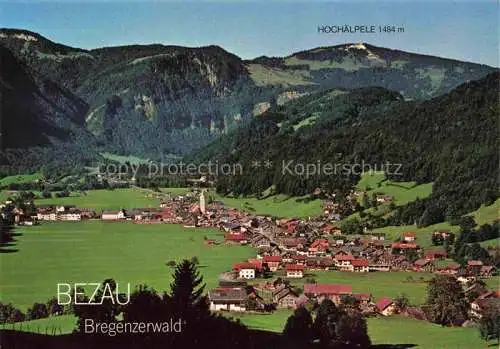 AK / Ansichtskarte  Bezau_Vorarlberg Panorama Blick gegen Hochaelpele