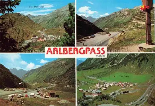 AK / Ansichtskarte  St_Christoph_Arlberg_Tirol_AT Panorama Arlbergpass Stuben Sommerfrische