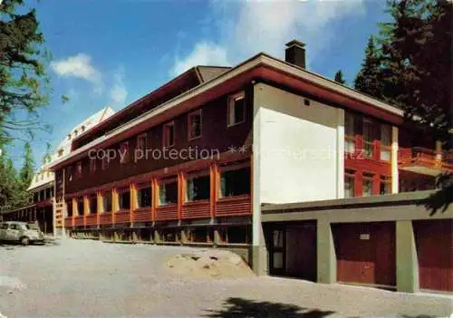 AK / Ansichtskarte  Feldberg_1450m_Schwarzwald Hebelhof Schullandheim und Jugendherberge