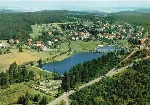 AK / Ansichtskarte  Hahnenklee-Bockswiese_Harz Fliegeraufnahme