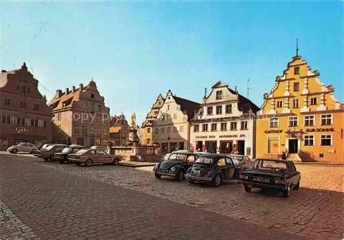 AK / Ansichtskarte  Wemding_Bayern Marktplatz