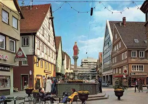 AK / Ansichtskarte  Aalen_BW Marktplatz mit Blick auf das Neue Rathaus