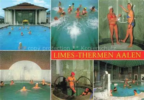 AK / Ansichtskarte  Aalen_BW Limes Thermen Teilansichten