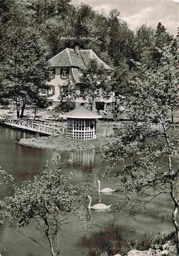 AK / Ansichtskarte  Schoenau_Brend Landhaus Sanssouci im Krumbachtal