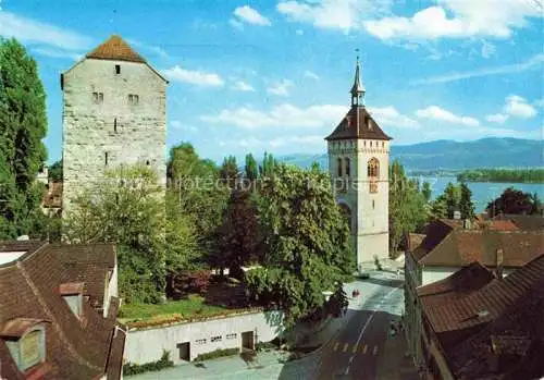 AK / Ansichtskarte  ARBON__TG Turm Kirche