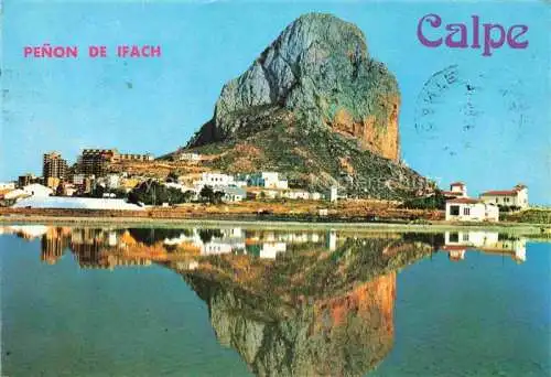 AK / Ansichtskarte  Calpe_Calp_Alicante_ES Penon de Ifach