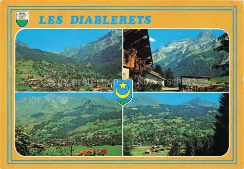 AK / Ansichtskarte  Les_Diablerets_VD Teilansichten Panorama