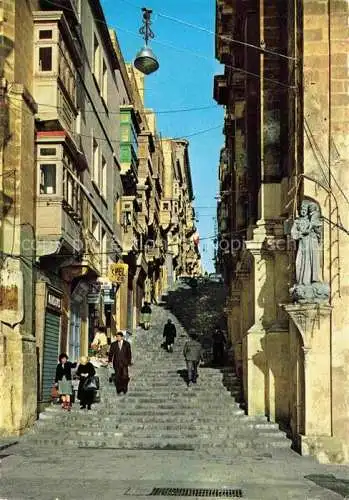 AK / Ansichtskarte  Valetta_Malta A typical street