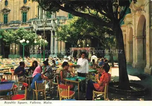 AK / Ansichtskarte  Valetta_Malta Republic Square