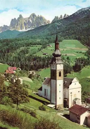 AK / Ansichtskarte  Val_di_Funes_Dolomiti_IT San Pietro Panorama