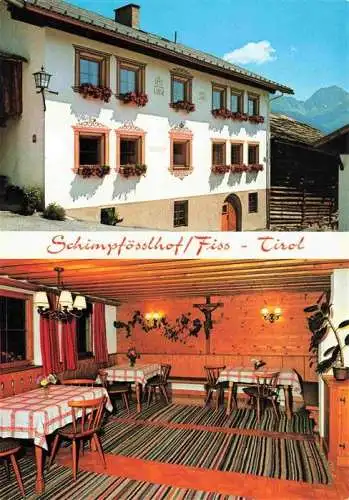 AK / Ansichtskarte  Fiss_Tirol_AT Schimpfoesslhof Gaststube