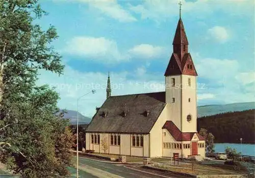 AK / Ansichtskarte  Taerna_Lappland_Sweden Kyrka