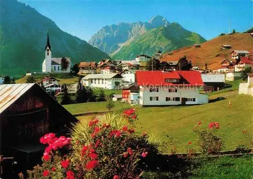 AK / Ansichtskarte  Hirschegg_Kleinwalsertal_Vorarlberg_AT mit Widderstein