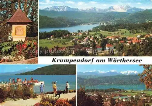 AK / Ansichtskarte  Krumpendorf_Woerthersee_AT Bildstock Panorama Seepartien