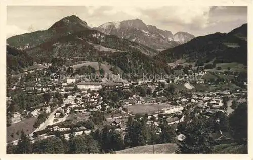 AK / Ansichtskarte  BERCHTESGADEN Blick vom Herzogberg mit Untersberg