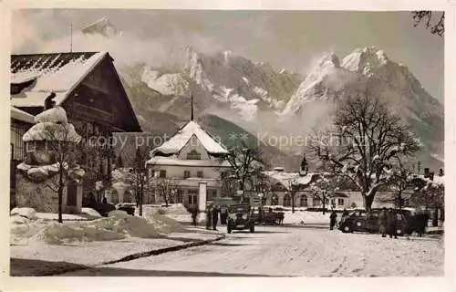 AK / Ansichtskarte  GARMISCH-PARTENKIRCHEN Marktplatz