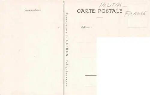 AK / Ansichtskarte  Politik_France_Paris PAX LE MARECHAL FOCH 