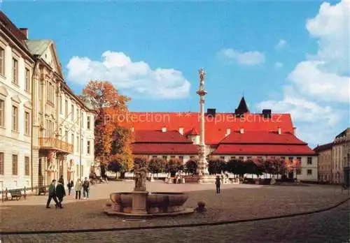 AK / Ansichtskarte  Eichstaett_Oberbayern Blick auf den Residenzplatz