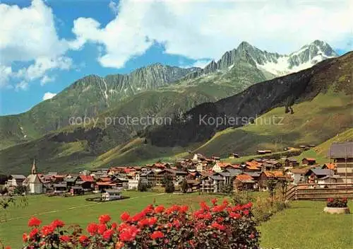 AK / Ansichtskarte  Sedrun_Surselva_GR Panorama Blick gegen Crispalt Culmatsch und Piz Nair