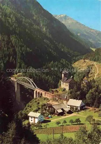 AK / Ansichtskarte  Trisannabruecke_Arlbergbahn_AT mit Schloss Wiesberg