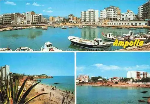 AK / Ansichtskarte  Ampolla Diversos aspectos de la ciudad