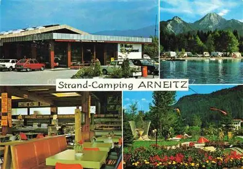 AK / Ansichtskarte  Faak_am_See_Finkenstein Strand-Camping Arneitz am Faakersee SB-Markt Minigolf