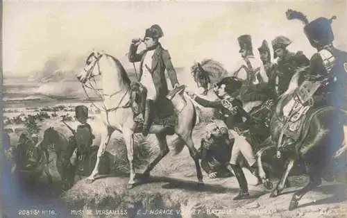 AK / Ansichtskarte  Napoleon_Bonaparte_Adel Bataille de Wagram Pferd