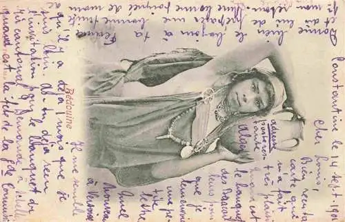 AK / Ansichtskarte  Bedouins_Beduinen_Beduines-- Frau Krug 