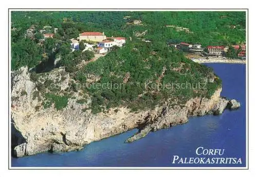 AK / Ansichtskarte  Paleokastritsa_Korfu_Corfu_Greece Fliegeraufnahme